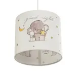 GLOBOSTAR® ELEPHANT 204-0020 Παιδικό Κρεμαστό Φωτιστικό Οροφής με Ντουί 1 x E27 AC 220-240V IP20 - Πολύχρωμο - Μ24 x Π24 x Υ23cm - Image 6