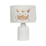 GLOBOSTAR® OWL 204-0024 Παιδικό Επιτραπέζιο Φωτιστικό Πορτατίφ με Ντουί 1 x E27 AC 220-240V IP20 - Πολύχρωμο - Μ24 x Π24 x Υ32cm - Image 4