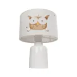 GLOBOSTAR® OWL 204-0024 Παιδικό Επιτραπέζιο Φωτιστικό Πορτατίφ με Ντουί 1 x E27 AC 220-240V IP20 - Πολύχρωμο - Μ24 x Π24 x Υ32cm - Image 5