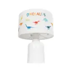 GLOBOSTAR® DINO 204-0028 Παιδικό Επιτραπέζιο Φωτιστικό Πορτατίφ με Ντουί 1 x E27 AC 220-240V IP20 - Πολύχρωμο - Μ24 x Π24 x Υ32cm - Image 5
