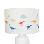 GLOBOSTAR® DINO 204-0028 Παιδικό Επιτραπέζιο Φωτιστικό Πορτατίφ με Ντουί 1 x E27 AC 220-240V IP20 - Πολύχρωμο - Μ24 x Π24 x Υ32cm - Image 6