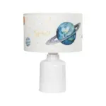 GLOBOSTAR® SATURN 204-0030 Παιδικό Επιτραπέζιο Φωτιστικό Πορτατίφ με Ντουί 1 x E27 AC 220-240V IP20 - Πολύχρωμο - Μ24 x Π24 x Υ32cm - Image 4