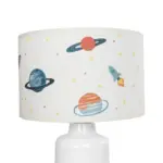 GLOBOSTAR® SATURN 204-0030 Παιδικό Επιτραπέζιο Φωτιστικό Πορτατίφ με Ντουί 1 x E27 AC 220-240V IP20 - Πολύχρωμο - Μ24 x Π24 x Υ32cm - Image 6