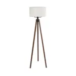 GLOBOSTAR® SAGA 204-0031 Μοντέρνο Επιδαπέδιο Φωτιστικό με Ντουί 1 x E27 AC 220-240V IP20 - Καφέ & Μπεζ - Μ38 x Π38 x Υ140cm - Image 3