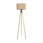 GLOBOSTAR® SAGA 204-0043 Μοντέρνο Επιδαπέδιο Φωτιστικό με Ντουί 1 x E27 AC 220-240V IP20 - Μπεζ - Μ38 x Π38 x Υ140cm - Image 3