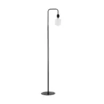GLOBOSTAR® SNAKE 204-0053 Μοντέρνο Επιδαπέδιο Φωτιστικό με Ντουί 1 x E27 AC 220-240V IP20 - Μαύρο - Μ40 x Π25 x Υ153cm - Image 6