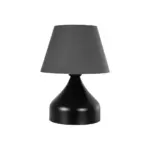 GLOBOSTAR® MICKEY 204-0059 Μοντέρνο Επιτραπέζιο Φωτιστικό Πορτατίφ με Ντουί 1 x E27 AC 220-240V IP20 - Μαύρο - Μ22 x Π22 x Υ30cm - Image 4