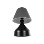 GLOBOSTAR® MICKEY 204-0059 Μοντέρνο Επιτραπέζιο Φωτιστικό Πορτατίφ με Ντουί 1 x E27 AC 220-240V IP20 - Μαύρο - Μ22 x Π22 x Υ30cm - Image 5
