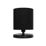 GLOBOSTAR® MINNIE 204-0063 Μοντέρνο Επιτραπέζιο Φωτιστικό Πορτατίφ με Ντουί 1 x E14 AC 220-240V IP20 - Μαύρο - Μ15 x Π15 x Υ21cm - Image 4