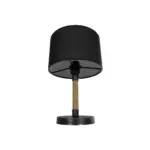 GLOBOSTAR® STRING 204-0072 Μοντέρνο Επιτραπέζιο Φωτιστικό Πορτατίφ με Ντουί 1 x E27 AC 220-240V IP20 - Μαύρο & Μπεζ - Μ24 x Π24 x Υ37cm - Image 5