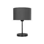 GLOBOSTAR® LARA 204-0076 Μοντέρνο Επιτραπέζιο Φωτιστικό Πορτατίφ με Ντουί 1 x E27 AC 220-240V IP20 - Μαύρο - Μ24 x Π24 x Υ36cm - Image 4