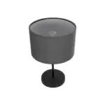 GLOBOSTAR® LARA 204-0076 Μοντέρνο Επιτραπέζιο Φωτιστικό Πορτατίφ με Ντουί 1 x E27 AC 220-240V IP20 - Μαύρο - Μ24 x Π24 x Υ36cm - Image 6