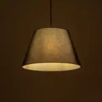GLOBOSTAR® TRIANGLE 204-0088 Μοντέρνο Κρεμαστό Φωτιστικό Οροφής με Ντουί 1 x E27 AC 220-240V IP20 - Μαύρο - Μ35 x Π35 x Υ24cm - Image 3