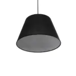 GLOBOSTAR® TRIANGLE 204-0088 Μοντέρνο Κρεμαστό Φωτιστικό Οροφής με Ντουί 1 x E27 AC 220-240V IP20 - Μαύρο - Μ35 x Π35 x Υ24cm - Image 6
