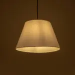 GLOBOSTAR® TRIANGLE 204-0089 Μοντέρνο Κρεμαστό Φωτιστικό Οροφής με Ντουί 1 x E27 AC 220-240V IP20 - Λευκό - Μ35 x Π35 x Υ24cm - Image 3