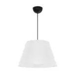 GLOBOSTAR® TRIANGLE 204-0089 Μοντέρνο Κρεμαστό Φωτιστικό Οροφής με Ντουί 1 x E27 AC 220-240V IP20 - Λευκό - Μ35 x Π35 x Υ24cm - Image 4