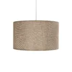 GLOBOSTAR® LOFTY 204-0090 Μοντέρνο Κρεμαστό Φωτιστικό Οροφής με Ντουί 1 x E27 AC 220-240V IP20 - Μπεζ - Μ37 x Π37 x Υ21cm - Image 5