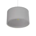 GLOBOSTAR® LOFTY 204-0093 Μοντέρνο Κρεμαστό Φωτιστικό Οροφής με Ντουί 1 x E27 AC 220-240V IP20 - Γκρι - Μ37 x Π37 x Υ21cm - Image 6