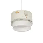 GLOBOSTAR® BALLON 204-0121 Παιδικό Κρεμαστό Φωτιστικό Οροφής με Ντουί 1 x E27 AC 220-240V IP20 - Πολύχρωμο - Μ30 x Π30 x Υ20cm - Image 6