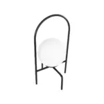 GLOBOSTAR® SPIDY 204-0139 Μοντέρνο Επιτραπέζιο Φωτιστικό Πορτατίφ με Ντουί 1 x E14 AC 220-240V IP20 - Μαύρο & Λευκό - Μ22 x Π20 x Υ38cm - Image 6