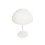 GLOBOSTAR® GASCEIO 204-0140 Μοντέρνο Επιτραπέζιο Φωτιστικό Πορτατίφ με Ντουί 1 x E27 AC 220-240V IP20 - Μπεζ - Μ25 x Π25 x Υ37cm - Image 6