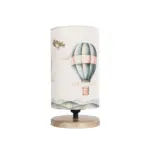 GLOBOSTAR® BALLON 204-0145 Παιδικό Επιτραπέζιο Φωτιστικό Πορτατίφ με Ντουί 1 x E14 AC 220-240V IP20 - Πολύχρωμο - Μ15 x Π15 x Υ30cm - Image 4