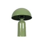 GLOBOSTAR® GASCO 204-0147 Μοντέρνο Επιτραπέζιο Φωτιστικό Πορτατίφ με Ντουί 1 x E27 AC 220-240V IP20 - Πράσινο - Μ26 x Π26 x Υ35cm - Image 5