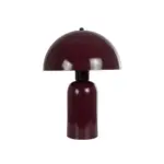 GLOBOSTAR® GASCO 204-0148 Μοντέρνο Επιτραπέζιο Φωτιστικό Πορτατίφ με Ντουί 1 x E27 AC 220-240V IP20 - Κόκκινο - Μ26 x Π26 x Υ35cm - Image 4