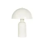 GLOBOSTAR® GASCO 204-0149 Μοντέρνο Επιτραπέζιο Φωτιστικό Πορτατίφ με Ντουί 1 x E27 AC 220-240V IP20 - Μπεζ - Μ26 x Π26 x Υ35cm - Image 4