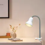 GLOBOSTAR® TAVOLO 204-0152 Παιδικό Επιτραπέζιο Φωτιστικό Πορτατίφ με Ντουί 1 x E14 AC 220-240V IP20 - Πράσινο & Λευκό - Μ11 x Π9 x Υ35cm - Image 5