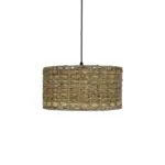 GLOBOSTAR® POMEGRANDE 204-0157 Boho Κρεμαστό Φωτιστικό Οροφής με Ντουί 1 x E27 AC 220-240V IP20 - Μπεζ - Μ31 x Π31 x Υ18cm - Image 5