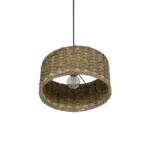 GLOBOSTAR® POMEGRANDE 204-0157 Boho Κρεμαστό Φωτιστικό Οροφής με Ντουί 1 x E27 AC 220-240V IP20 - Μπεζ - Μ31 x Π31 x Υ18cm - Image 6