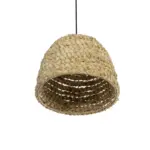 GLOBOSTAR® MEKA 204-0163 Boho Κρεμαστό Φωτιστικό Οροφής με Ντουί 1 x E27 AC 220-240V IP20 - Μπεζ - Μ30 x Π30 x Υ25cm - Image 6