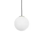 GLOBOSTAR® GLOBIDIO 204-0195 Μοντέρνο Κρεμαστό Φωτιστικό Οροφής με Ντουί 1 x E27 AC 220-240V IP20 - Χρύσο & Λευκό - Μ15 x Π15 x Υ15cm - Image 6