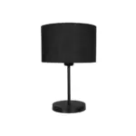 GLOBOSTAR® LARA 204-0196 Μοντέρνο Επιτραπέζιο Φωτιστικό Πορτατίφ με Ντουί 1 x E27 AC 220-240V IP20 - Μαύρο - Μ24 x Π24 x Υ36cm - Image 3