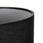 GLOBOSTAR® LARA 204-0196 Μοντέρνο Επιτραπέζιο Φωτιστικό Πορτατίφ με Ντουί 1 x E27 AC 220-240V IP20 - Μαύρο - Μ24 x Π24 x Υ36cm - Image 6