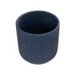 GloboStar® Artificial Garden ULUWATU 20520 Διακοσμητική Κεραμική Γλάστρα Μπλέ Π17 x M17 x Υ17 - Image 3