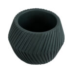 GloboStar® Artificial Garden BARBADOS 20538 Διακοσμητικό Κεραμικό Κασπώ Γλάστρα - Flower Pot Πράσινο Φ11 x Υ8.5cm - Image 4