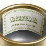 GloboStar® Artificial Garden KERKYRA 20547 Διακοσμητικό Κεραμικό Κασπώ Γλάστρα - Flower Pot Χρυσό Φ15 x Υ12.5cm - Image 6