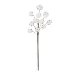GloboStar® Artificial Garden COTTON BRANCH 20569 Τεχνητό Διακοσμητικό Κλαδί Βαμβάκι Μ30 x Π6 x Υ80 cm - Image 2