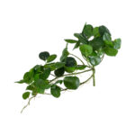 GloboStar® Artificial Garden HANGING PEPEROMIA 20599 Τεχνητό Διακοσμητικό Κρεμαστό Φυτό Πεπερόμια Μ30 x Π31 x Υ50cm - Image 3