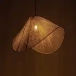 GLOBOSTAR® ELDA 205-0033 Boho Κρεμαστό Φωτιστικό Οροφής με Ντουί 1 x E27 AC 220-240V IP20 - Μπεζ - M68 x Π34 x Υ39cm - Image 3