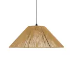 GLOBOSTAR® HATA 205-0037 Boho Κρεμαστό Φωτιστικό Οροφής με Ντουί 1 x E27 AC 220-240V IP20 - Μπεζ - M60 x Π60 x Υ27cm - Image 5
