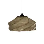 GLOBOSTAR® HUSLE 205-0049 Boho Κρεμαστό Φωτιστικό Οροφής με Ντουί 1 x E27 AC 220-240V IP20 - Μπεζ - M38 x Π38 x Υ23cm - Image 5
