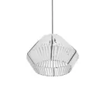 GLOBOSTAR® NUI 205-0063 Boho Κρεμαστό Φωτιστικό Οροφής με Ντουί 1 x E27 AC 220-240V IP20 - Λευκό - M36 x Π36 x Υ27cm - Image 6