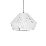GLOBOSTAR® NUI 205-0064 Boho Κρεμαστό Φωτιστικό Οροφής με Ντουί 1 x E27 AC 220-240V IP20 - Λευκό - M60 x Π60 x Υ41cm - Image 5