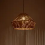 GLOBOSTAR® NUI 205-0068 Boho Κρεμαστό Φωτιστικό Οροφής με Ντουί 1 x E27 AC 220-240V IP20 - Μπεζ - M60 x Π60 x Υ41cm - Image 3