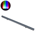 GLOBOSTAR® WASHERFAIA 90185 Μπάρα Φωτισμού Wall Washer LED 36W 3060lm 30° DC 24V Αδιάβροχο IP65 Πολύχρωμο RGBW Dimmable DMX512 - Bridgelux SMD Chip - Γκρι Ανθρακί - Μ100 x Π4 x Υ5cm - 3 Χρόνια Εγγύηση - Image 2