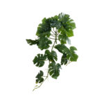 GloboStar® Artificial Garden HANGING MONSTERA 20600 - Τεχνητό Διακοσμητικό Κρεμαστό Φυτό Μονστέρα Μ28 x Π30 x Υ50cm - Image 2