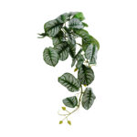 GloboStar® Artificial Garden HANGING ALOCASIA 20601 Τεχνητό Διακοσμητικό Κρεμαστό Φυτό Αλοκάσια Μ28 x Π27 x Υ50cm - Image 2